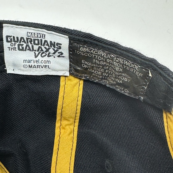NEW Guardians of The Galaxy Vol 2 Marvel Snapback Baseball Hat Cap Bioworld L1 - Picture 6 of 7